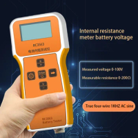 RC3563 Battery Voltage Internal Resistance Tester Detector Trithium Lithium Iron Phosphate 18650 Battery Tester Ohmmeter