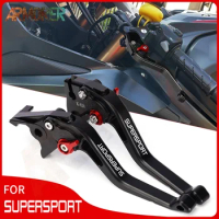 CNC Aluminum Brake Clutch Levers Motorcycle Accessories For Ducati Supersport Supersport SupersportS 2017 2018