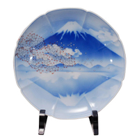 【老人當家】【尚美堂】富士山裝飾盤