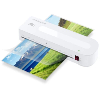 Compact- Laminator Laminating Machine Fast &amp; Stable Warm-Up and Easy to Use Portable Laminator for Home School Office