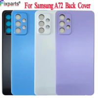 For Samsung Galaxy A72 Back Battery Cover Door Rear Glass Housing Case 6.7"For Samsung A72 Battery Cover A72 housing
