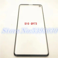10Pcs For Samsung Galaxy S8 S8 Plus S9 S9 Plus S10 S10 Plus S10 5G LCD display outer touch panel screen Glass Front Glass Lens