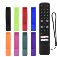 Silicone Protective Silicone Case for TCL TV Remote RC901V FMRD/FMR1/FMR8 Washable Shockproof Skin-Friendly Remote Cover