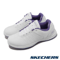 Skechers 高爾夫球鞋 Go Golf Pivot 女鞋 白 紫 防水鞋面 無釘大底 果凍底 緩震 高球 123009WPR