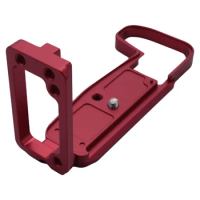 For Canon EOS RP Vertical Quick Release L Plate Bracket Holder Hand Grip Base Handle Red