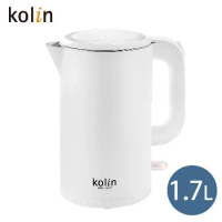 【Kolin 歌林】1.7公升316不鏽鋼雙層防燙快煮壺KPK-LN207