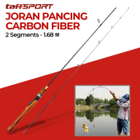 Permata Mall- TaffSPORT Joran Pancing Spinning Carbon Fiber 2 Segments - KB300