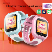 4G Kids GPS Tracker Watch LBS WIFI Location Remote Monitoring Video Call for Android IOS Waterproof Children Smart Clock DF55