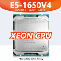 Xeon E5 1650V4 processor 6 core 12 thread 3.60GHz 14nm 15MB 140W DDR4 Slot LGA2011-3 for X99 server motherboard E5-1650 V4 CPU