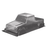 Vỏ thân xe crawler, 12,32 inch, Vỏ thân xe ô tô đường lưu diễn, Vỏ thân xe ô tô PC tự làm, Thích hợp