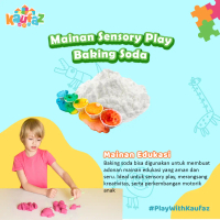 Mainan Edukasi Baking Soda / Sodium Bicarbonate/ Bahan Experiment / Eksperimen