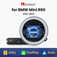Junsun Wireless Carplay Android Auto Radio for BMW Mini Cooper R60 2011-2014 Car Multimedia GPS Navigation 2din autoradio