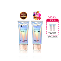 【BELDORA 蓓朵娜】保濕光感防曬CC霜 SPF50+★★★★2入組(極光CC霜50gx2 百萬YT莫彩曦 推薦)