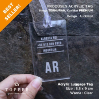 Auckland Luggage Tag / Bag Tag / Bisa Custom