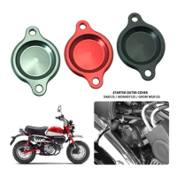 For Honda DAX125 MONKEY125 MSX125 MSX 125 2022-2023 Motorcycle Accessories Starter Outer Cover Motor Protective Cover Guard