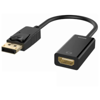 【613lifestore】DisPlay to HDMI 公對母 DP轉接短線-4K*2K-即插即用/高階芯片