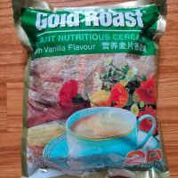 ขายร้อน จัดส่งเฉพาะจุด (1ถุง 20ซอง) ข้าวโอ๊ตชงสำเร็จรูปGold Roast โอ๊ตมาเล รสวานิลลา