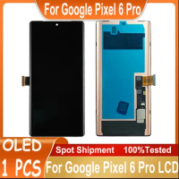 OLED For Google Pixel 6 Pro LCD Display Touch Screen Digitizer Assembly Replacement For Google Pixel 6Pro LCD GLUOG G8VOU