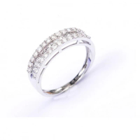 WD DIAMOND 18K白金鑽石戒指 0.50 Carat