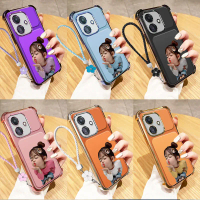 Sarung telefon mewah diperbuat daripada silikon lembut, kalis habuk, perlindungan empat sudut, tahan