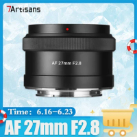 7Artisans AF 27mm F2.8 APS-C Frame Camera Lens for Photography with Sony E Mount