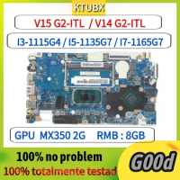 For Lenovo V14 G2-ITL V15 G2-ITL Laptop Motherboard with I3-1115G4 I5-1135G7/I7-1165G7 CPU.With GPU and 8G RAM.100% Fully Tested