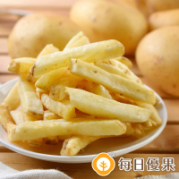 【每日優果】黃金脆薯條-經典鹽味135G(地瓜脆片)
