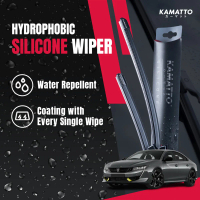 Kamatto Wiper Peugeot 508 Fastback R83 (2018-Present) Hydrophobic Silicone Water Repelling Coating