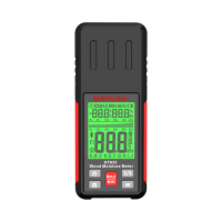 Meter Kelembapan Kayu Digital, HT633, Paparan LCD, Penguji Kelembapan Kayu, Higrometer, Pengesan Lem