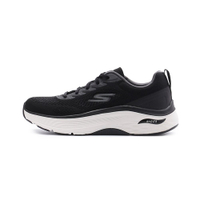 SKECHERS 慢跑系列 GO RUN MAX CUSHIONING ARCH FIT 運動鞋 黑白 220339BLK 男鞋