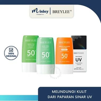 BREYLEE Sunscreen SPF 50+ Whitening UV | Orange Blossom | Greentea | Aloe Vera BRL Sunscreen WHITE