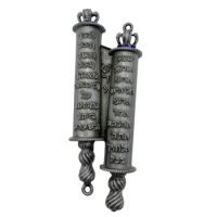 Metal Mezuzah Ornament Blessing Pomegranate Gift Outdoor Torah Doorpost Plaques Dropship