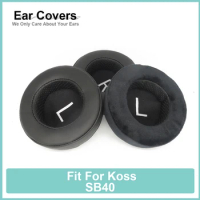 Earpads For Koss SB40 Headphone Earcushions Protein Velour Pads Memory Foam Ear Pads