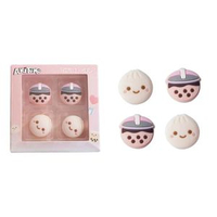 內地直送 - PS5奶茶包子摇杆套硅胶Pro/PS4/PS5手柄通用游戏机配件