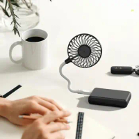 Portable USB Fan Mini Handheld Fans Outdoor Mini Desktop Office Mute USB Charging Silent Office Table Small Fan .