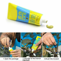 Tree Wound Bonsai Cut Paste Smear Agent Pruning Compound Sealer With Brush 나무상처보호제 Bonsai Cut Paste Mastice Per Bonsai קונפידור