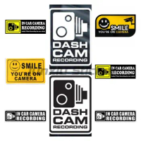 Dash Cam In Car Camera Recording CCTV Video Vinyl Decal for Stickers