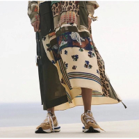 預購NIKE SACAI X VAPORWAFFLE 'SESAME & BLUE VOID' 卡其色