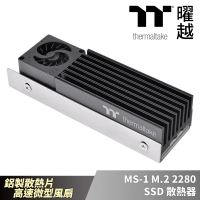 【Thermaltake 曜越】MS-1 M.2 2280 SSD 散熱器(CL-O043-AL02BL-A)