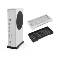 Vertical Stand with Built-in Cooling Vents for Xbox Series S Game Console Accessories Holder White Black 2020 New