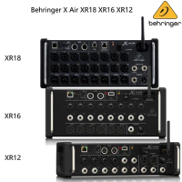 Behringer X Air XR18 XR16 XR12 Tablet-Controlled Digital Mixer Audio Stage Box/Rackmount Mixing Console