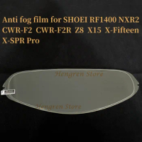 Anti Fog Film Sticker for SHOEI RF1400 NXR2 CWR-F2 CWR-F2R Z8 X15 X-Fifteen X-SPR Pro Anti-fog Sticker Clear Helmet Accessories