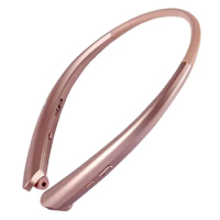HWS916 Bluetooth Wireless Stereo 4.1 Neckband Wireless Headphones with Microphone Retractable Arbuds (Rose Gold)