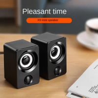 USB wired mini computer speakers stereo portable PC speakers mini USB laptop desktop speakers stereo speakers