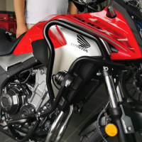 For Honda CB500X Motorcycle Engine Bumper Guard Bar Crash Cage Steel Fairing Protector