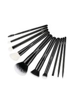 ชุดแปรงแต่งหน้า 10 Pcs Customary Brush Set T323 สีดำ