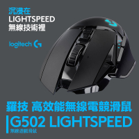 【eYe攝影】現貨 Logitech 羅技 G502 LIGHTSPEED 無線電競滑鼠 無線滑鼠 藍芽 超低延遲