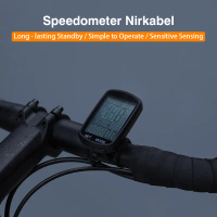 ADDVIEW Komputer Sepeda Nirkabel Layar Besar Waterproof Glow-in-the-Dark Speedometer & Odometer untu