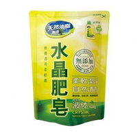 南僑水晶肥皂洗衣用液体(補充包)1400g*2包-檸檬香茅