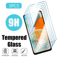 5PCS Tempered Glass for Samsung Galaxy A52 A10 A20 A21 A30 A40 A50 A70 A71 A72 A12 A22 A32 A31 A41 A51 A6 A7 A8 Screen Protector